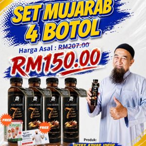 Set Mujarab - 4 Botol Jus