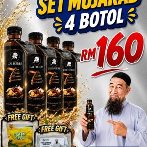 Set Mujarab - 4 Botol Jus